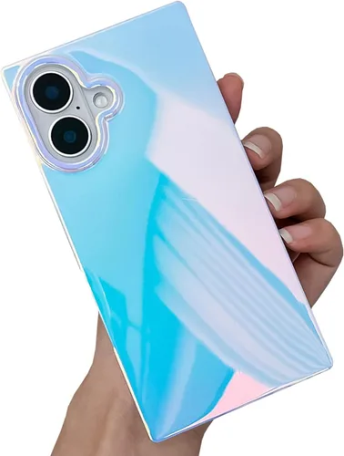 Vista 47 de KERZZIL Elegante Funda con Concha de Madre Perla para Niña Compatible con iPhone 14 de 6.1 Pulgadas, Funda Rectángulo con Borde, Elegante y delgada