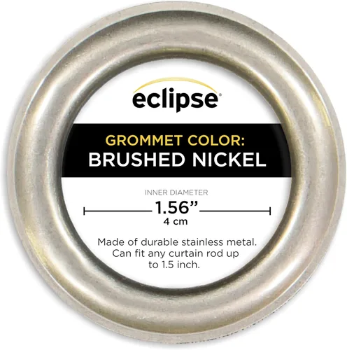 Vista 7 de Eclipse Dutchess Botanical - Cortinas 100% opacas con ojales, cortinas de ventana con aislamiento térmico para sala de estar, dormitorio o sala