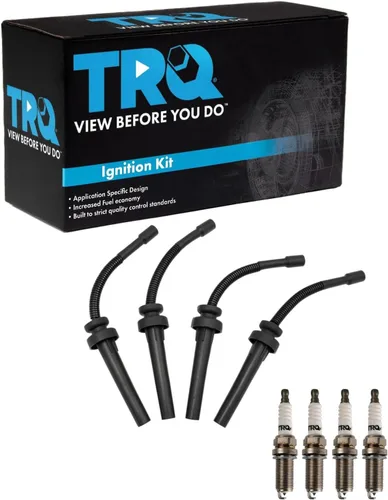 Vista 31 de Kit de Bujías de Iridium TRQ 5 Piezas Bujías de Iridium Compatibles con Chevrolet Aveo 2004-2008 2007-2008 Aveo5