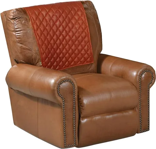 Vista 106 de LL LEATHER LOVERS Funda de cuero para reposacabezas de silla reclinable, sofá, sofá biplaza, protector de muebles, funda para asiento de teatro