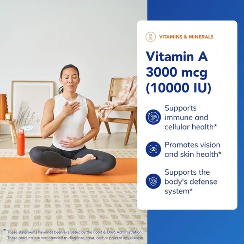 Vista 3 de Pure Encapsulations Vitamina A - 3,000 mcg - de aceite de hígado de bacalao - Apoyo inmune y de la visión* - Suplemento de palmitato de vitamina A