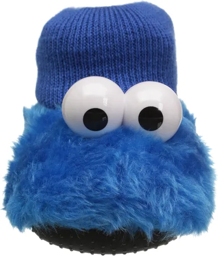 Vista 2 de Sesame Street Elmo Cookie Monster - Zapatillas para niños y niñas (talla pequeña)