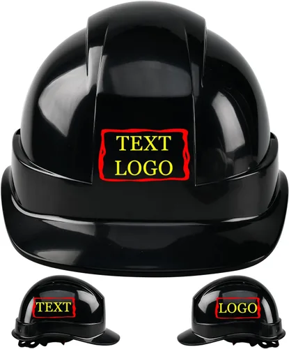 Vista 31 de YOWESHOP Casco de seguridad personalizado para construcción Casco de trabajo de seguridad con suspensión de trinquete ajustable de ala completa