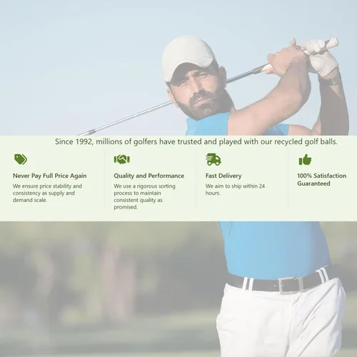 Vista 8 de Professional Golf Snell - Mezcla de pelotas de golf, 100 pelotas de golf Snell usadas (AAA Snell Golfball), color blanco (100PK-Snell-3)