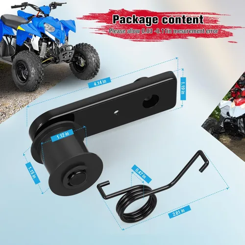 Vista 6 de Tensor de cadena para Polaris Sportsman 90 110 Outlaw 90 110 Predator 90 RZR 170 2004-2020 OEM 0452954 0451686