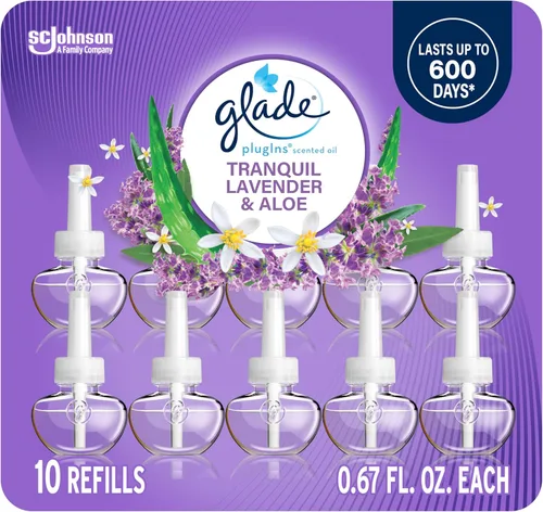 Vista 27 de Glade PlugIns - Recambios de ambientador, aceites perfumados y esenciales para el hogar y el baño, Aqua Waves, 6.7 onzas líquidas, 10