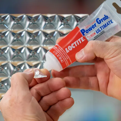 Vista 8 de Loctite Power Grab Ultimate - Adhesivo de construcción transparente, cartucho de 9 onzas líquidas, 1 paquete, pegamento de construcción versátil