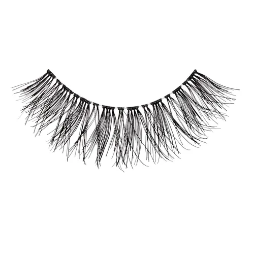 Vista 5 de i•ENVY by KISS So Wispy - Paquete de 5 pares de pestañas (KPEM65) (paquete de 1) estilo natural Wispy hechas con cabello natural