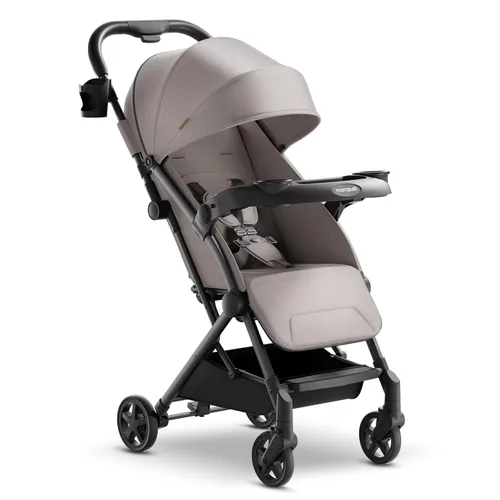 Vista 12 de Mompush Lithe V2 - Cochecito de viaje ligero, compacto y plegable con bolsa de viaje, cochecito plegable con una sola mano, bandeja para aperitivos