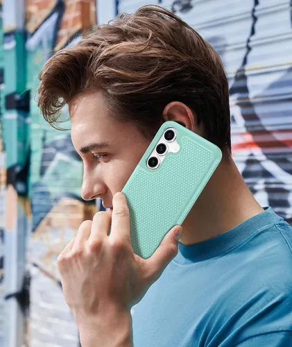 Vista 955 de FNTCASE Funda para iPhone 17 Pro: Fundas delgadas translúcidas de color azul claro compatibles con MagSafe, protección completa de la cámara