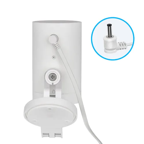 Vista 5 de Cable de carga compatible con la batería de la cámara Stick Up y la batería de la cámara Spotlight, cable de carga de 20 pies para alimentar