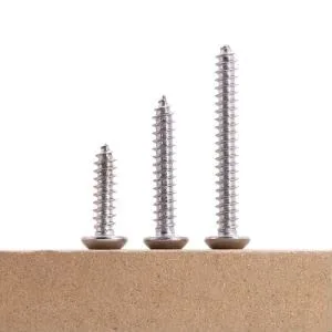 Vista 6 de Tornillos de chapa de accionamiento Torx de cabeza de botón M3 x 0.984 in (100 unidades), un bit incluido, acero inoxidable 304 18/8, tornillos