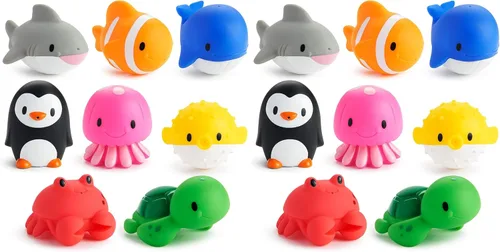 Vista 9 de Juguete lanzaagua para baño de Munchkin, paquete de de 1, Sea Buddies