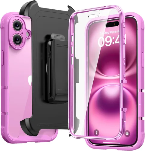 Vista 369 de DIACLARA - Funda transparente compatible con iPhone XR 6.1 pulgadas 2018