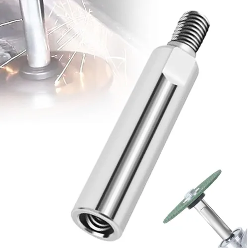 Vista 8 de Varilla de extensión para amoladora angular, palanca adaptadora de máquina pulidora de roscas M10, extensión de amoladora angular