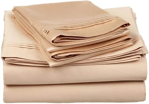Vista 40 de Sábana bajera ajustable de color burdeos, 1 pieza, con bolsillo extra profundo, se adapta a colchones de 45,7 a 21.2 in en todo elástico de calidad