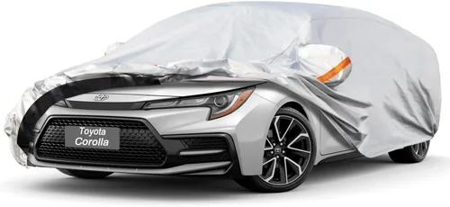 Vista 118 de GUNHYI - Funda de automóvil de 6 capas para Tesla Model 3 (2017-2025), impermeable para todo tipo de clima, protección UV contra la nieve, el sol