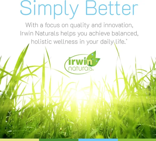 Vista 7 de Irwin Naturals Mega B-Complex - 60 cápsulas blandas líquidas - Complejo de vitamina B con vitamina B12, folato B9, biotina B7, B1, B2, B3, B5, B6