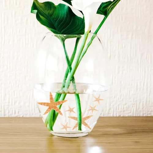 Vista 4 de SEWACC 100 piezas de océano, playa, conchas marinas, estrellas de mar, pecera náutica, acuario, decoración de mesa, jarrón disperso para decoración