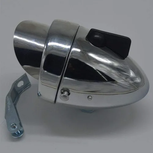 Vista 8 de Faro LED para bicicleta, luces delanteras antiniebla retro para bicicleta, lámpara delantera de bicicleta para conducción nocturna, luz de batería