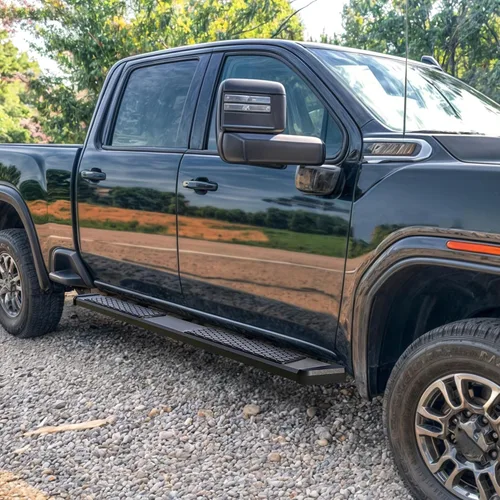 Vista 8 de YITAMOTOR Estribos laterales de 15.24 cm de repuesto para Ford F150 SuperCrew Cab 2009-2014, barras de protección laterales negras