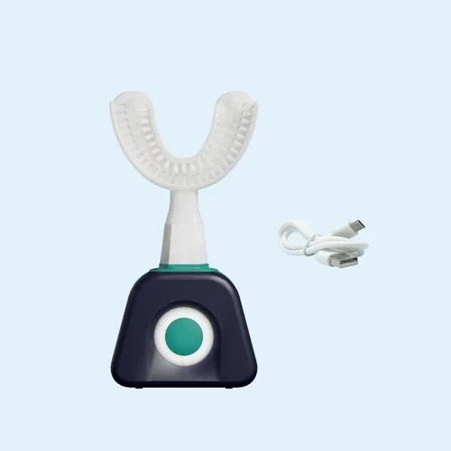 Vista 5 de Y-Brush NylonStart 2024 - Cepillo de dientes eléctrico - Cepillo en forma de Y - Premios a la innovación en el CES, 3 meses de duración