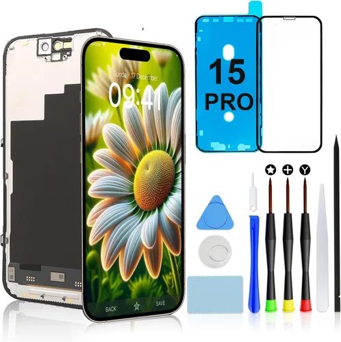 Vista 29 de Brinonac para iPhone 6, pantalla de repuesto negra, digitalizador LCD táctil, montaje completo con cámara frontal, sensor de proximidad, altavoz