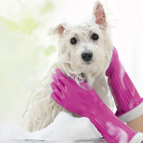 Vista 4 de PLAYTEX Living - Guantes de limpieza de goma reutilizables (tamaño pequeño, 10 pares), guantes reutilizables para el hogar de protección prémium
