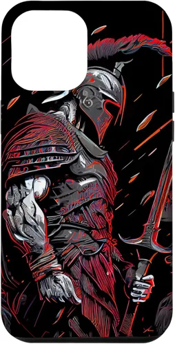 Vista 26 de Funda motivacional épica para iPhone 16 con motivación Spartan Warrior Trojan Warrior Gladiador