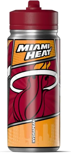 Vista 47 de Hydrapeak x NBA Los Angeles Lakers Botella de agua de 591 ml de acero inoxidable, botella deportiva con doble pared aislada con licencia