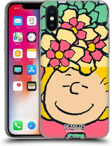 Vista 228 de Head Case Designs Officially Licensed Peanuts Charlie & Woodstock Nap Halfs and Laughs Gel Case [Military Grade Protection] Compatible with Apple