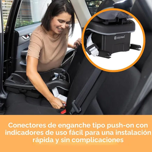 Vista 14 de Sistema de viaje Baby Trend EZ Ride SE con asiento de seguridad para bebé, Bluebell Azul (Bluebell)