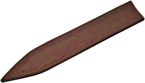 Vista 3 de SZCO Supplies Espada Gladius de estilo romano con mango de madera y latón de 34 pulgadas con funda de cuero, marrón, talla única (901123)