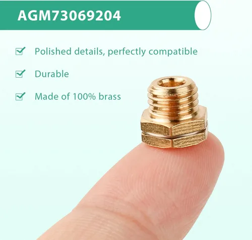 Vista 6 de AGM73069204 Kit de conversión de rango de gas, compatible con LG Kenmore Elite Gas Stove Propane Range LP, kit de orificio de gas de repuesto