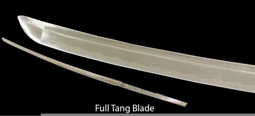 Vista 8 de Vulcan Gear Espada samurái Katana tradicional japonesa hecha a mano con vaina y soporte de espada