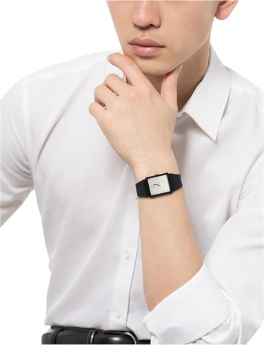 Vista 7 de MQ38-7A - Reloj analógico clásico de 3 manecillas para hombre Mezcla Reloj analógico reloj de cuarzo movimiento de cuarzo