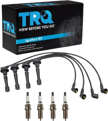 Vista 36 de Kit de Bujías de Iridium TRQ 5 Piezas Bujías de Iridium Compatibles con Chevrolet Aveo 2004-2008 2007-2008 Aveo5