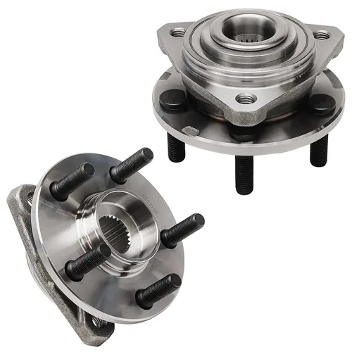 Vista 42 de Detroit Axle - Par de rodamientos de rueda delantera a presión para Toyota Celica (2000-2005) Corolla (2003-2019) MR2 Spyder (2000-2005) Prius