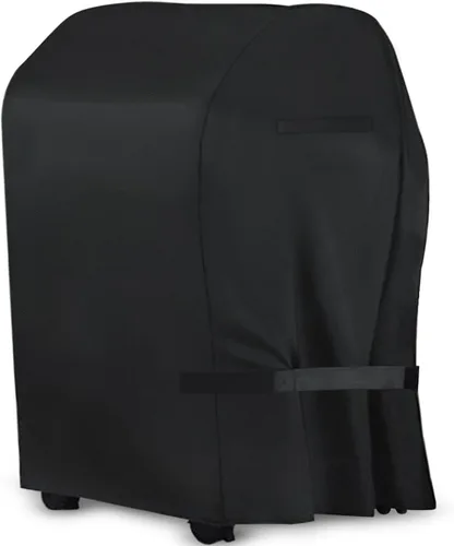 Vista 8 de Cubierta para parrilla, cubiertas impermeables Oxford resistentes de 32 pulgadas para exterior, cubierta de barbacoa a gas UV resistente al polvo