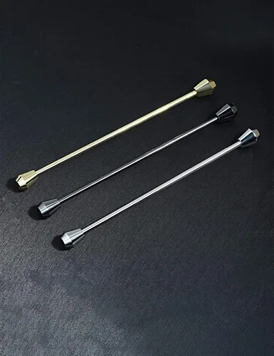 Vista 2 de Juego de 3 alfileres de corbata de latón clásico para hombre, para boda, negocios, con caja de regalo