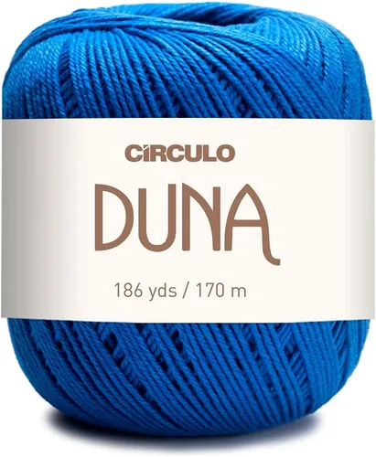 Vista 24 de Círculo Hilo Duna – 186 yardas, 3.52 onzas – Hilo DK de Estambre Ligero – 100% algodón virgen brasileño mercerizado, perfecto para tejer y hacer 6399