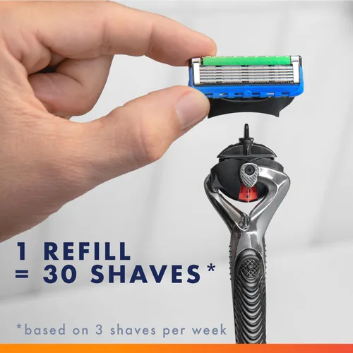 Vista 3 de Gillette Fusion ProGlide - Maquinilla de afeitar para hombres, mango + 4 recambios de cuchillas, regalos navideños para hombres