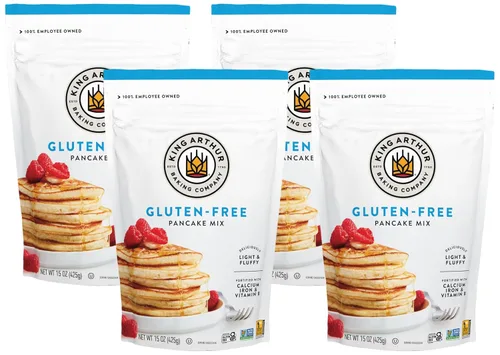 Vista 7 de King Arthur - Mezcla clásica sin gluten con certificación como libre de gluten, verificado como libre de modificación genética y con certificación