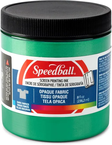 Vista 17 de Speedball 004800 Tinta de serigrafía de tela opaca, 8 fl. oz., Black Pearl