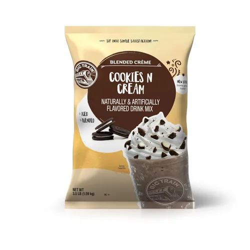 Vista 24 de Big Train Kidz Kreamz Bubble Gum Mezcla de bebidas mezcladas, 3.5 libras (paquete de 1)