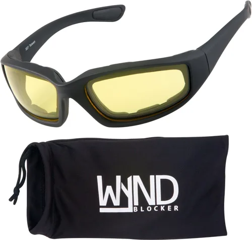 Vista 11 de WYND Blocker Gafas de sol deportivas envolventes resistentes al viento para motocicleta y ciclismo