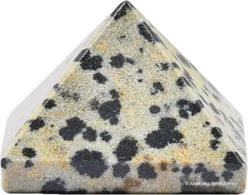 Vista 73 de Amazing Gemstone Piedras curativas de cristal de pirámide de piedra lunar arcoíris – Estatuilla de pirámide de piedra natural de 1 pulgada