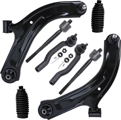 Vista 423 de Detroit Axle - Kit de brazos de control delanteros de 8 piezas para Toyota Sienna 2004-2010, 2 brazos de control inferiores con rótulas, 4 barras
