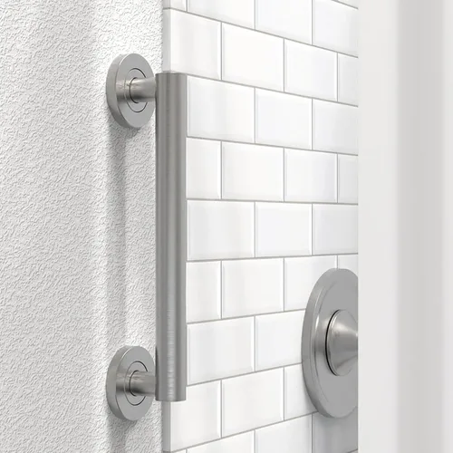 Vista 15 de Barra de seguridad para baño, ducha e inodoro para personas mayores y discapacitados, mango de asistencia de equilibrio de ayuda de movilidad