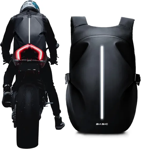 Vista 13 de Mochila para Casco de Motocicleta, Mochilas Impermeables para Montar para Hombres, Accesorios para Motocicletas, Bolsas de Montar en Moto, Mochilas